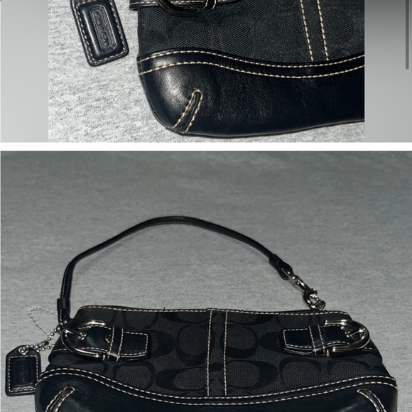 Coach Jacquard wristlet EUC - Picture 7 of 7